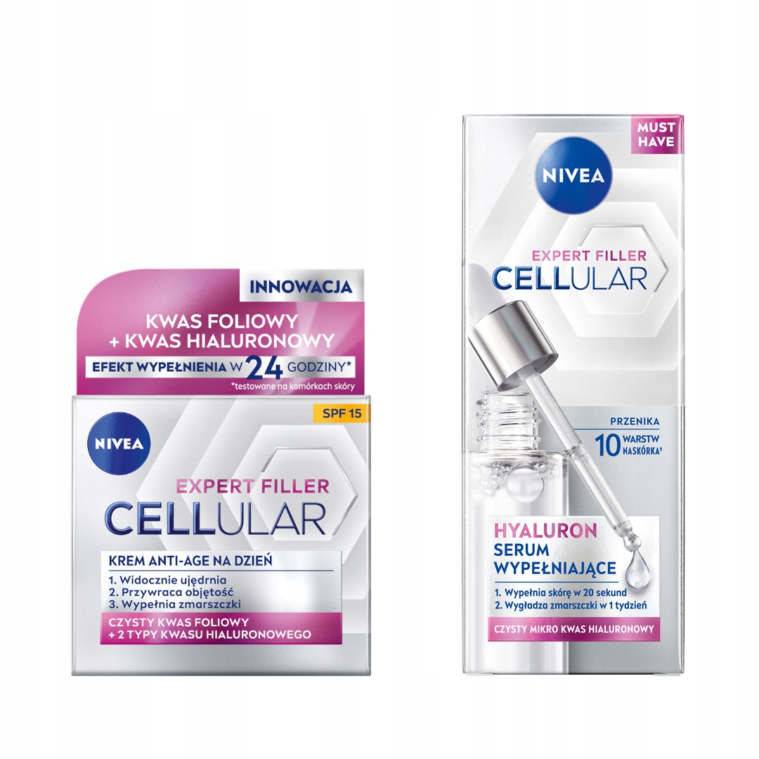 NIVEA Cellular Expert Filler Hyalurónové výplňové sérum 30 ml